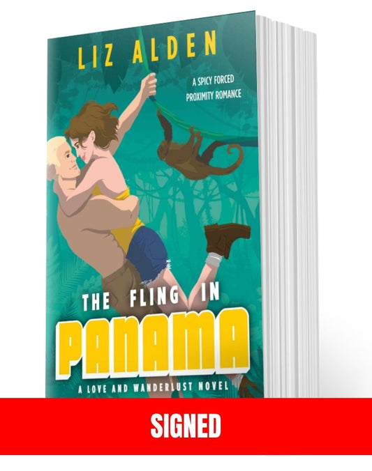 SIGNED: The Fling in Panama Paperback